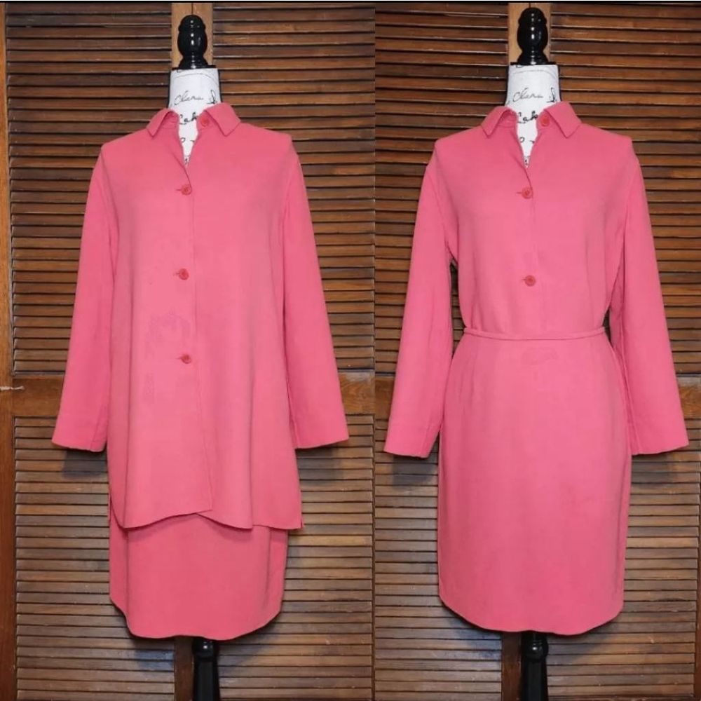 Vintage Lafayette 148 New York Wool Skirt Suit
